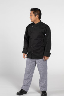 Rio Chef Coat, Black