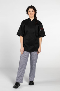 Tingo Chef Coat, Black