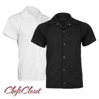 ChefsCloset Snap Front Utility Shirt