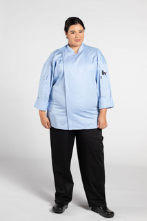 Endeavor Pro Vent Chef Coat, Sky Blue