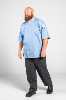 Venture Pro Vent Chef Coat, Sky Blue