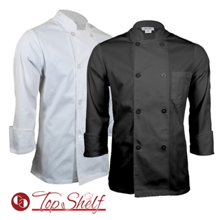 ChefsCloset Premium Classic Long Sleeve Chef Coat