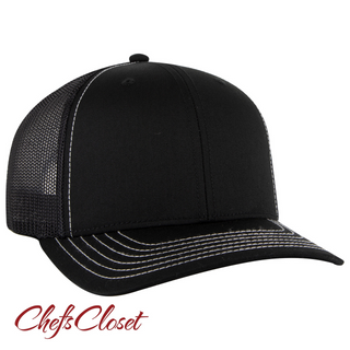 Berretto Da Baseball Unisex Chef Works, Nero, Tessuto 175g, Chiusura Regolabile Con Fibbia, Taglia Unica