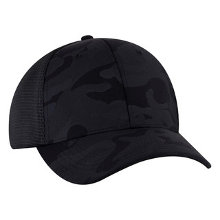 Baseball Cap, Low Profile Trucker Hat, Mesh Back, Camo - Main