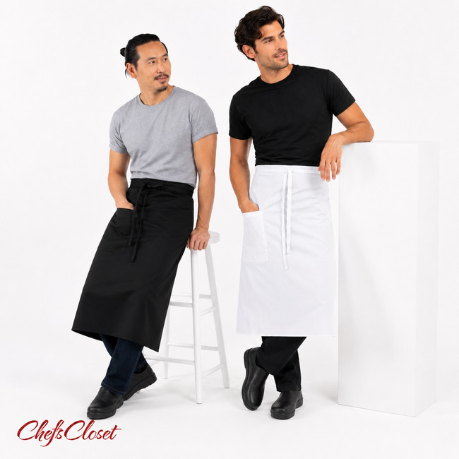 Full Bistro Apron  1 Pocket