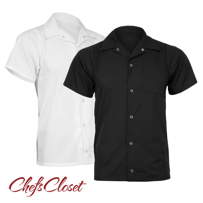 ChefsCloset Snap Front Utility Shirt