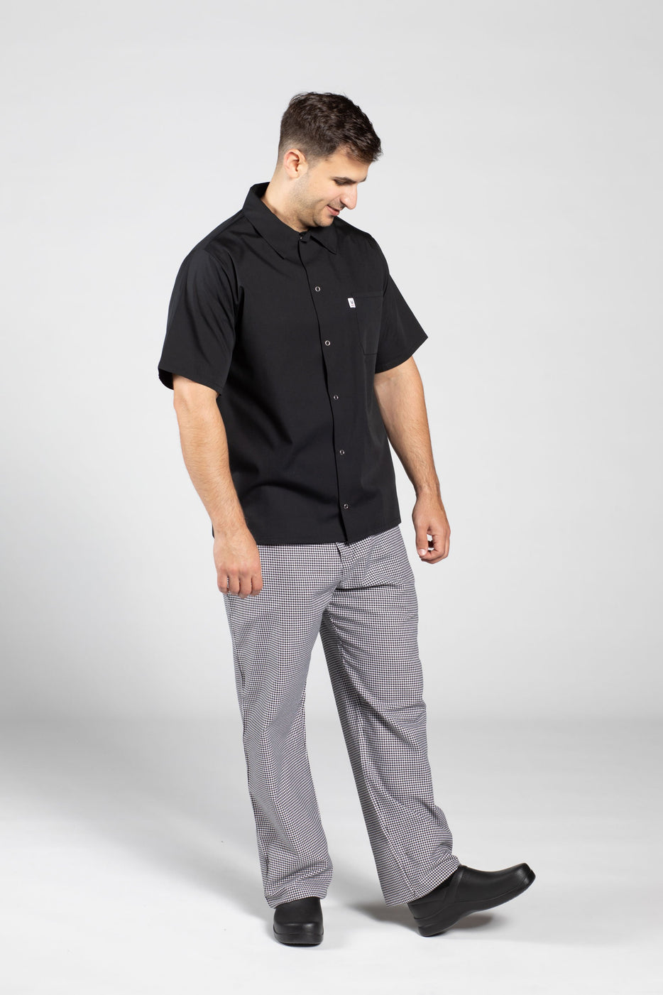Snap Utility Shirt, Black