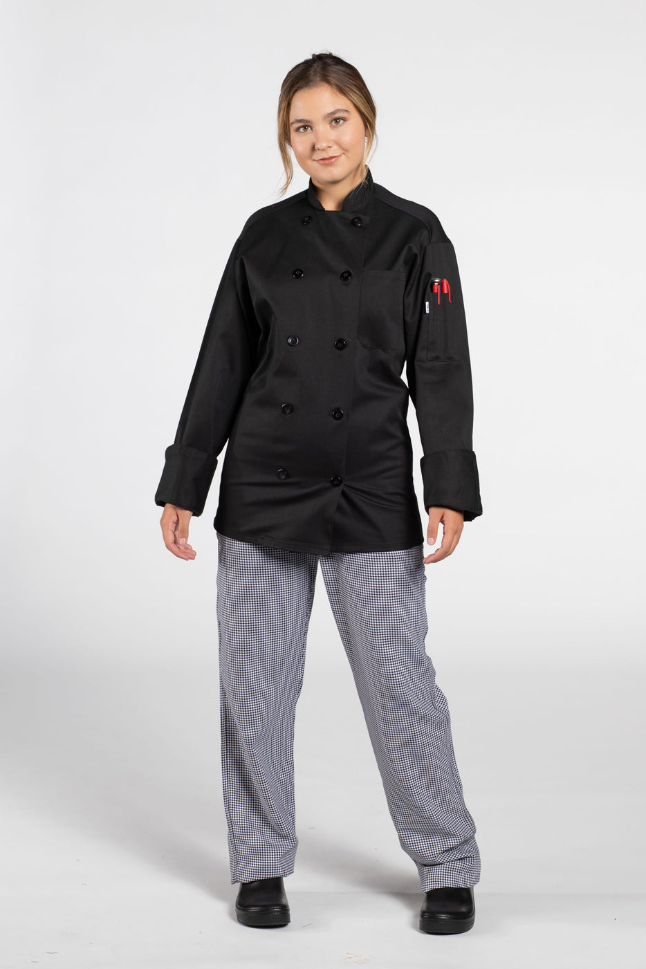 Classic Pro Vent Chef Coat, Black Classic Pro Vent Chef Coat, Black