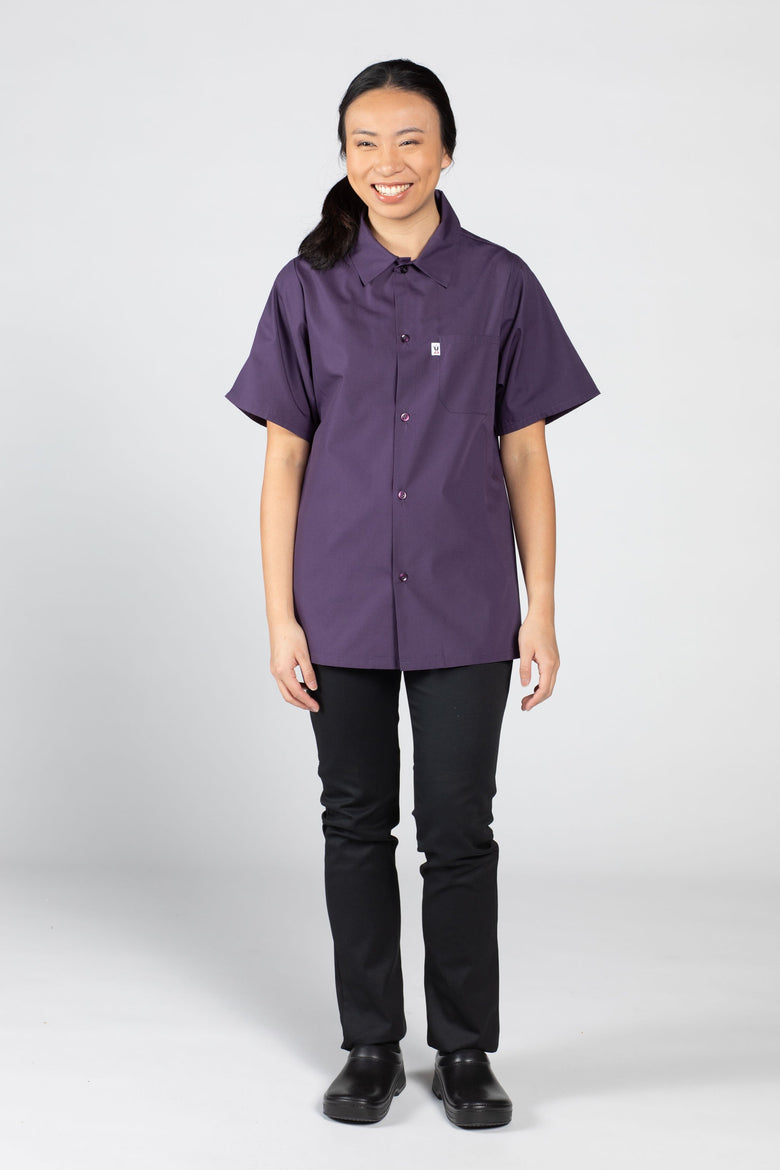 Classic Utility Shirt, Eggplant