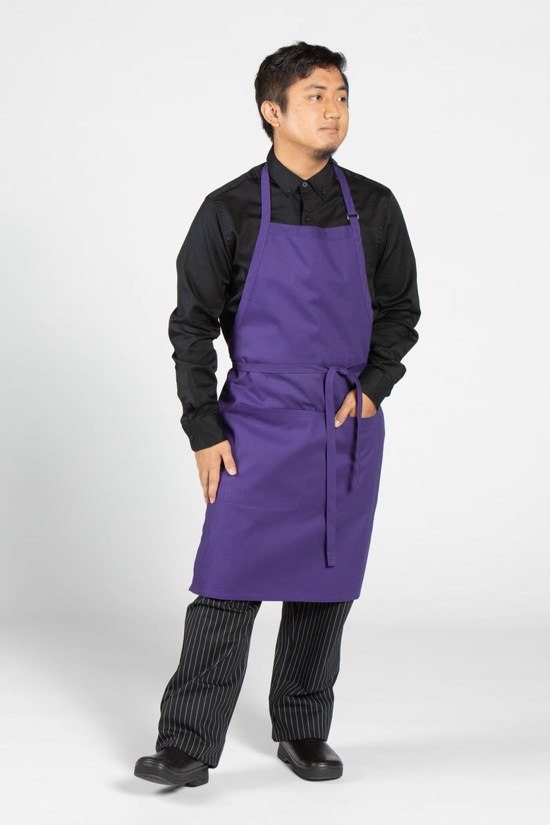 Adjustable Butcher Bib Apron by Uncommon Threads – ChefsCloset