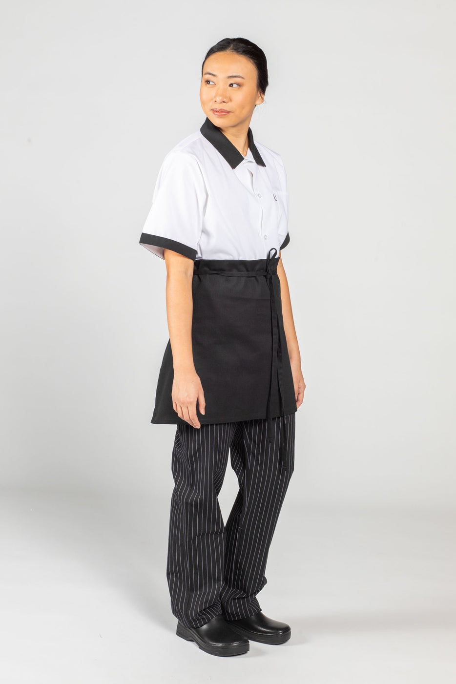 Four-Way Apron, Black