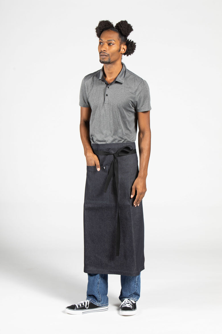 Uptown Bistro Apron, Twisted Denim