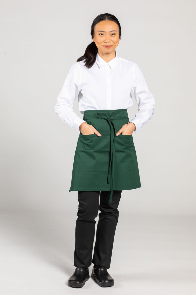 Half Waist Pocket Apron, Hunter