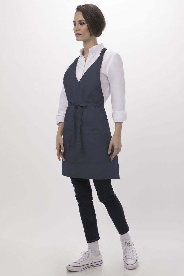 V-Neck Tuxedo Apronby Chef Works