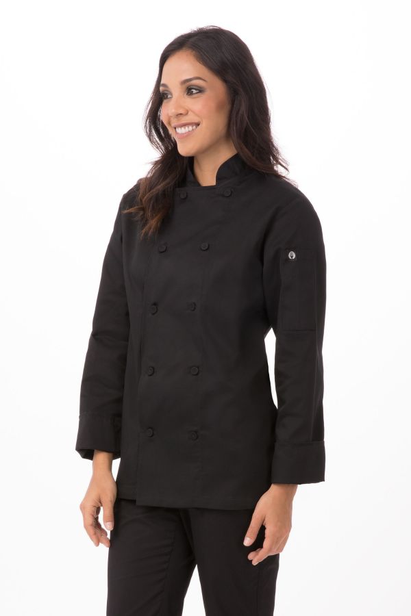 fitted chef coat