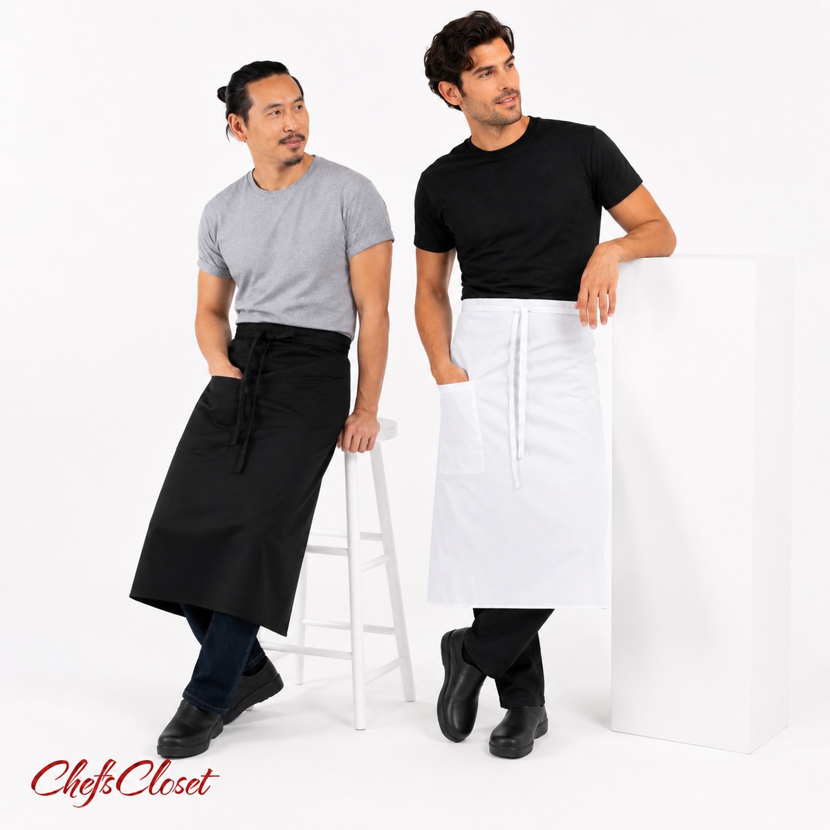 Full Bistro Apron  1 Pocket