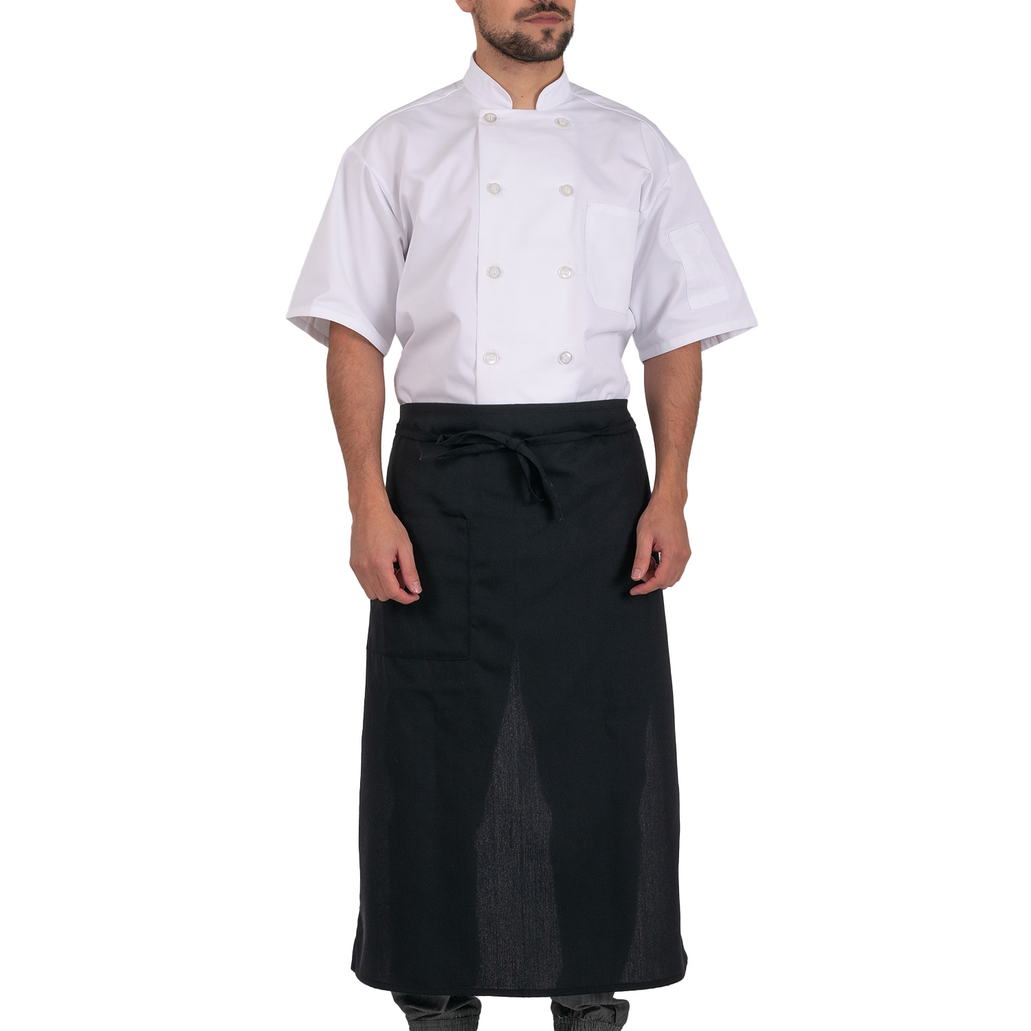 Full Bistro Apron 2 Pockets