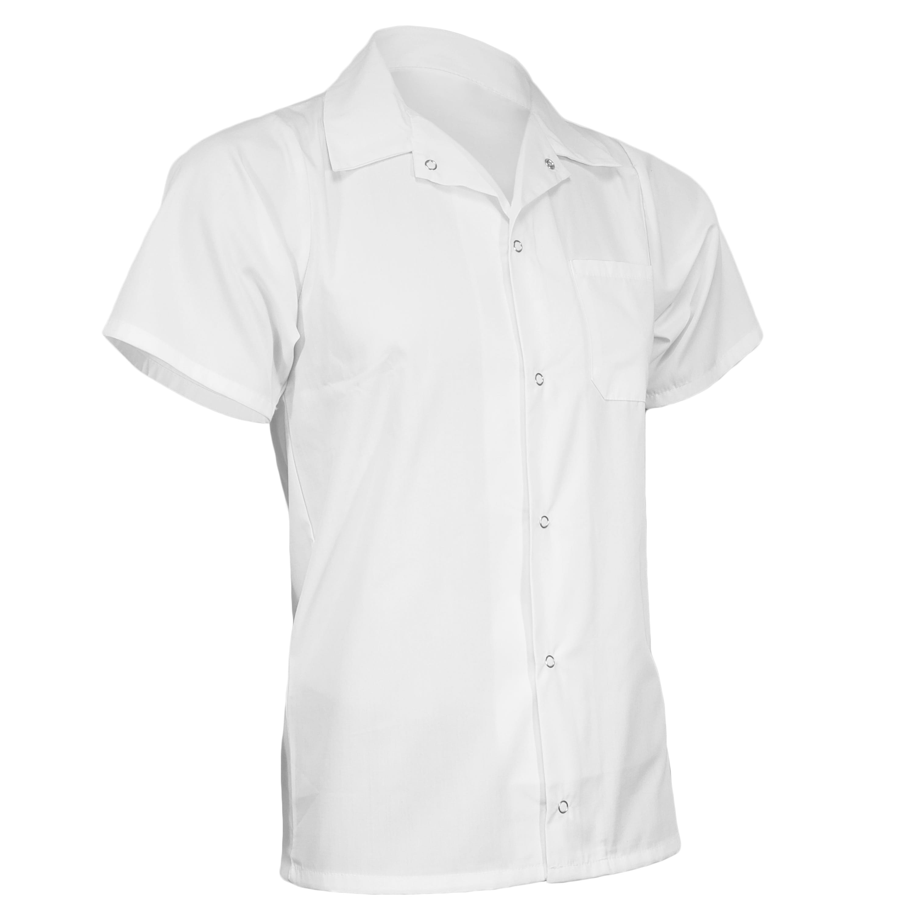 Elite Kitchens Apparel Professional Chef Shirts Bulk 12 Pack, White  Short-Sleeved with Snap Buttons and Thermometer Pocket for Restaurant or  Home Kitchen - Yahoo Shopping