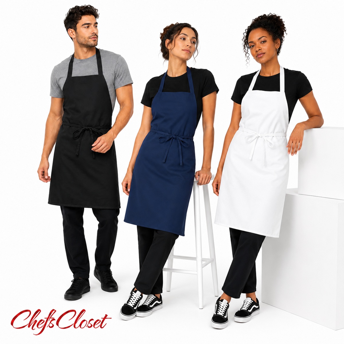 ChefsCloset Premium Full Coverage Bib Aprons
