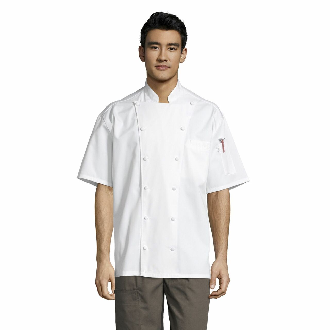 Overstock Aruba Chef Coat with Mesh Back by Uncommon Threads Overstock Aruba Chef Coat with Mesh Back by Uncommon Threads