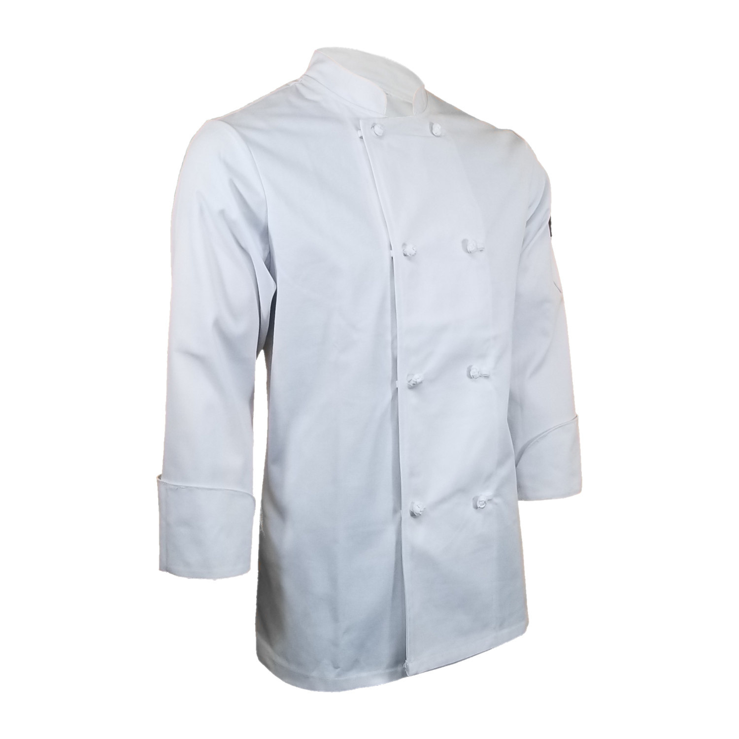 Premium Knot Button Long Sleeve Chef Coat - ChefsCloset