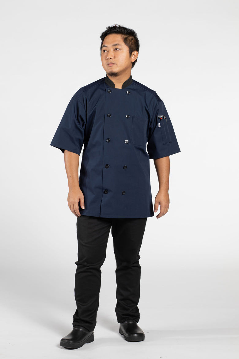 Havana Pro Vent Chef Coat, Navy Havana Pro Vent Chef Coat, Navy