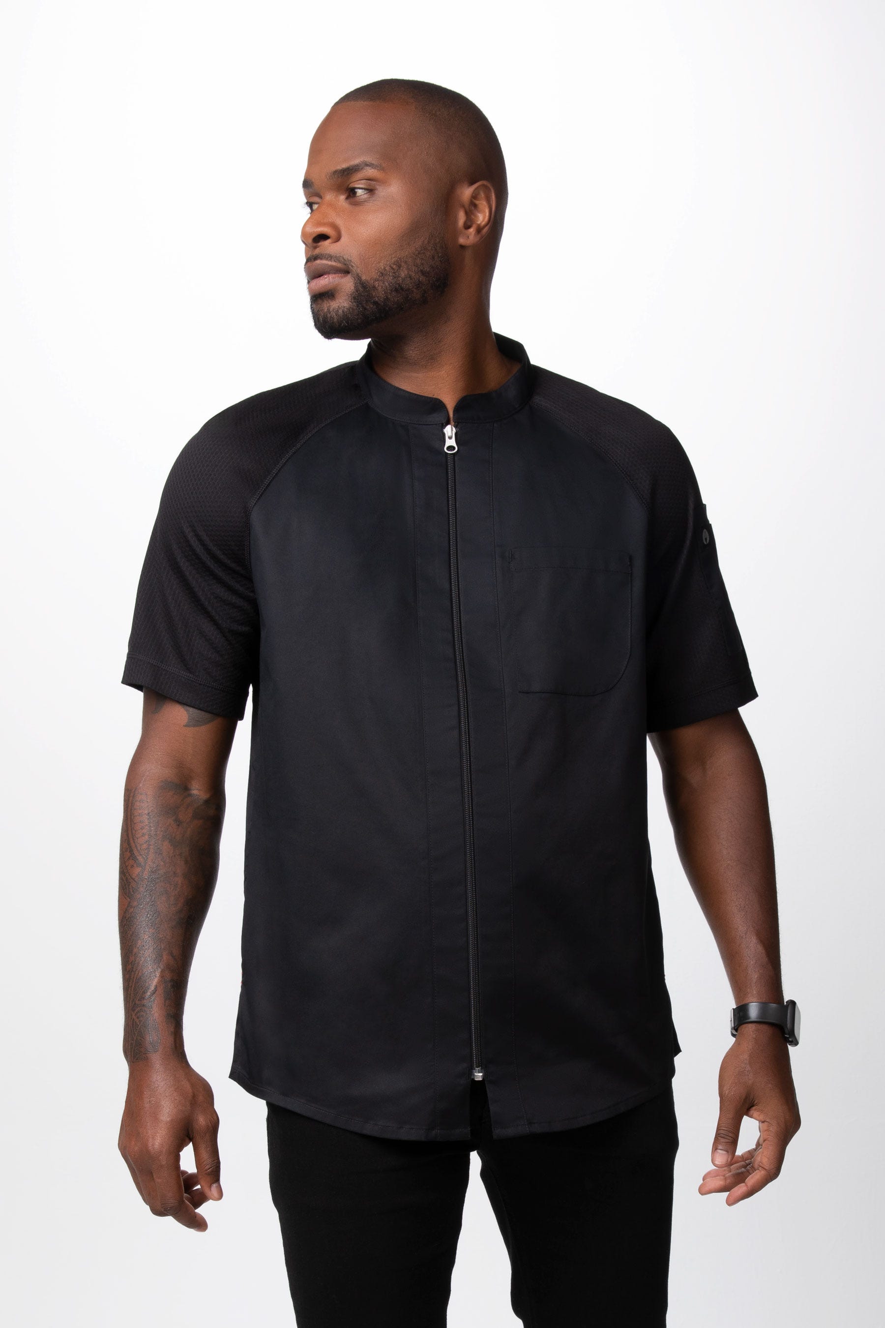 Black Arcadia Chef Coat