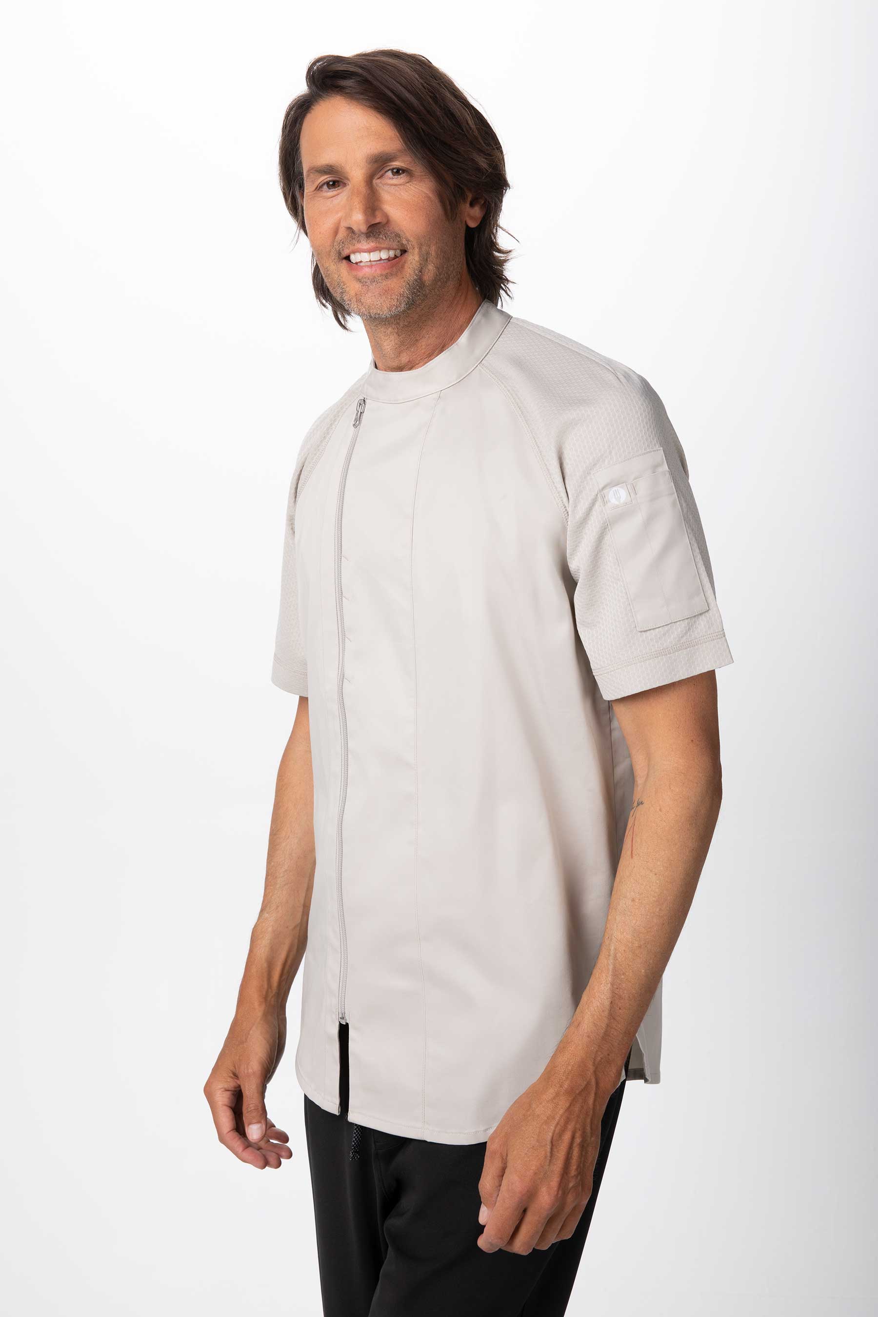 Natural Varkala Chef Coat