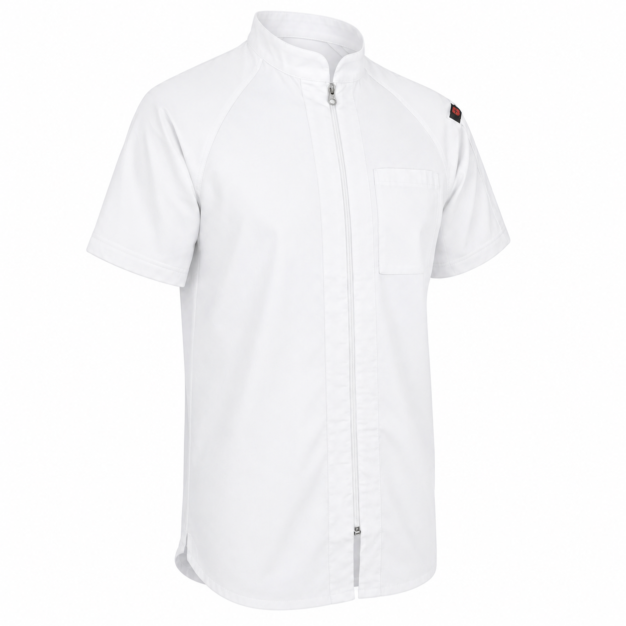 Men's Short Sleeve Seneca Chef Coat White