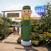 llamador inflable 3d jardinero