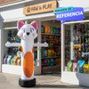 Aviso Inflable Llamador 3D Gato 100% Impresion Digital | 2 a 3 metros