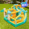 Inflable Combo In the Pond en evento al aire libre.