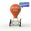 globos inflables publicitarios estructura referencia