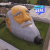 Cine Domo Planetario Charles Darwin, estructura semiesférica para proyecciones inmersivas educativas y científicas.
