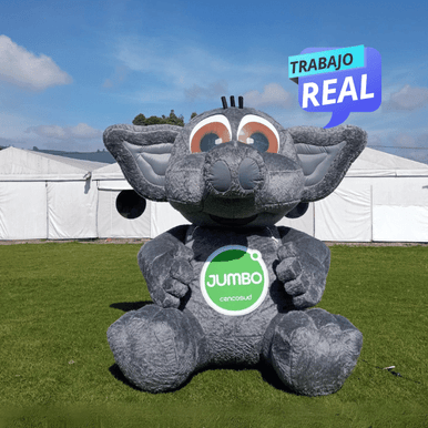 dummi inflable publicitario Jumbo