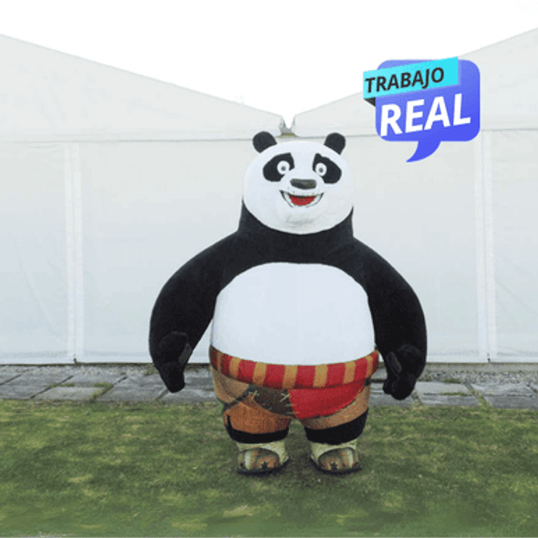 Oso Inflable Panda