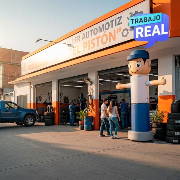 Llamador Inflable 3D Mecánico 100% Impresion Digital | 2 a 3 metros Llamador Inflable 3D Mecánico 100% Impresion Digital | 2 a 3 metros