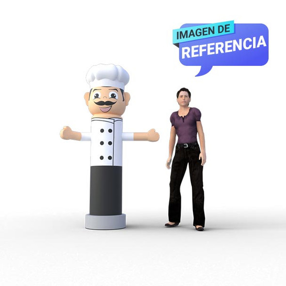 llamador chef render llamador chef render