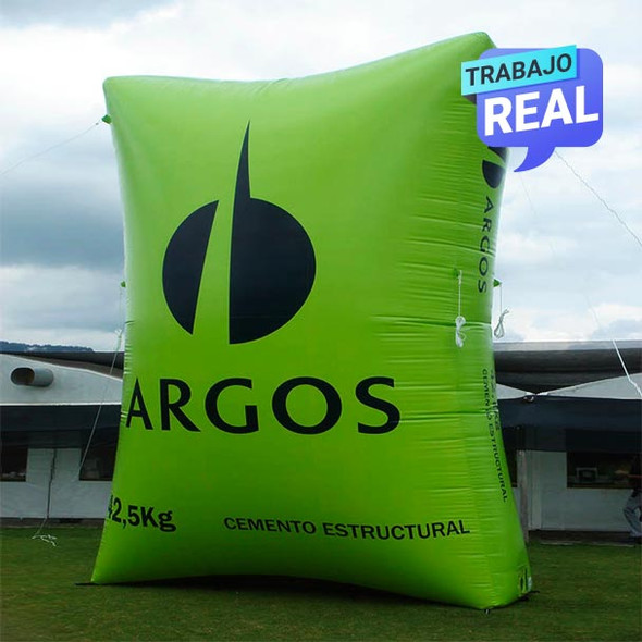 fabrica de inflables publicitarios Argos Bogotá