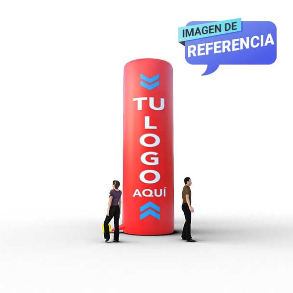 totem inflable publicitario Referencia