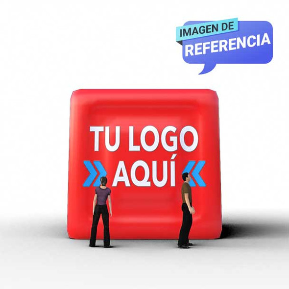 inflables publicitarios precio bogotá Rojo Render