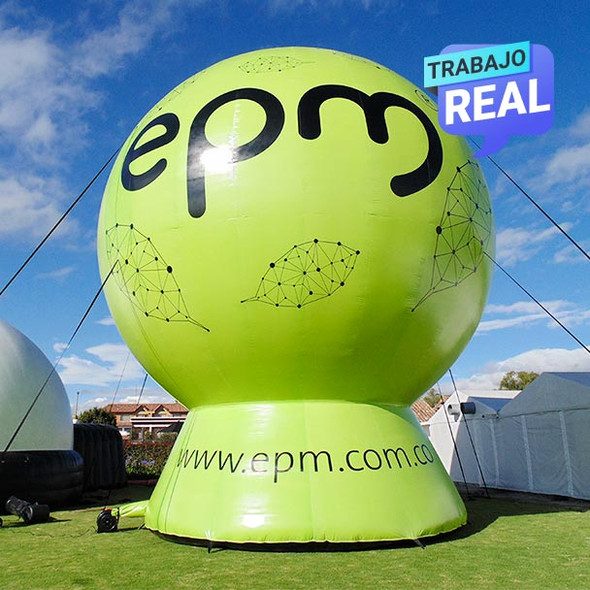 esfera inflable de 2 metros epm Bogotá