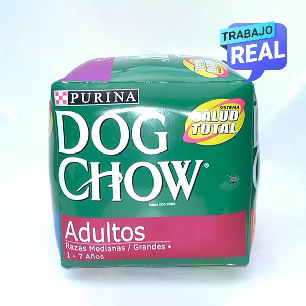 Logo Cubo Sellado Inflable Dog chow Cali