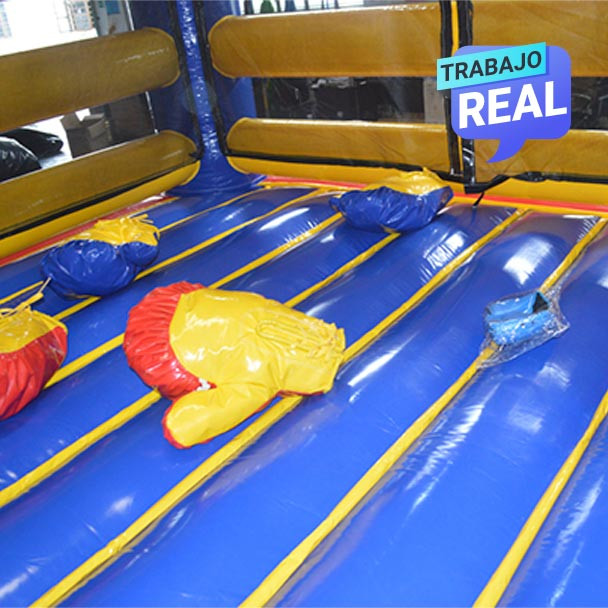 Ring de Boxeo inflable para actividades comerciales