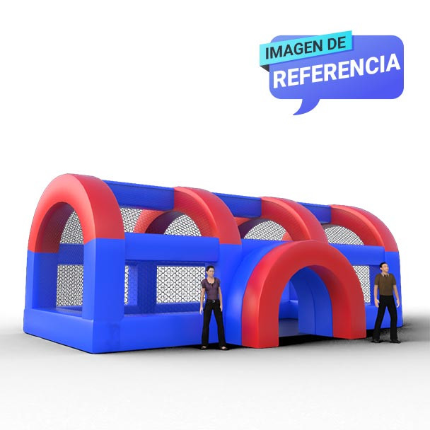 Inflable Dodgeball Arena V2 resistente para eventos