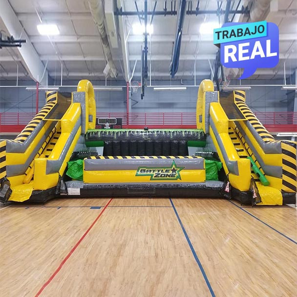 Zona Inflable Resistente para Competencias