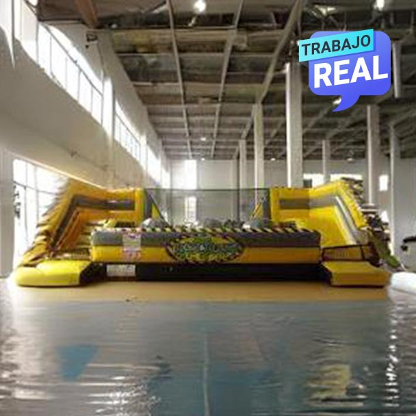 Interactivo inflable robusto de 3 esfera