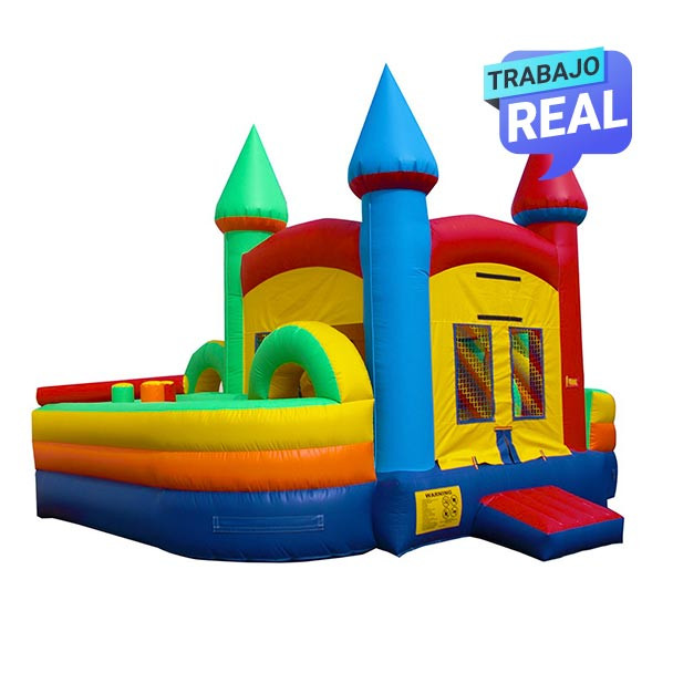 Combo Slide Obstacle Twist para eventos corporativos