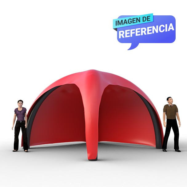 Carpa sin motor inflable sellada