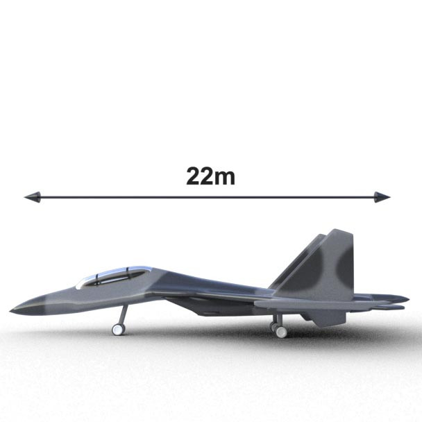 Jet inflable Sukhoi SU-30